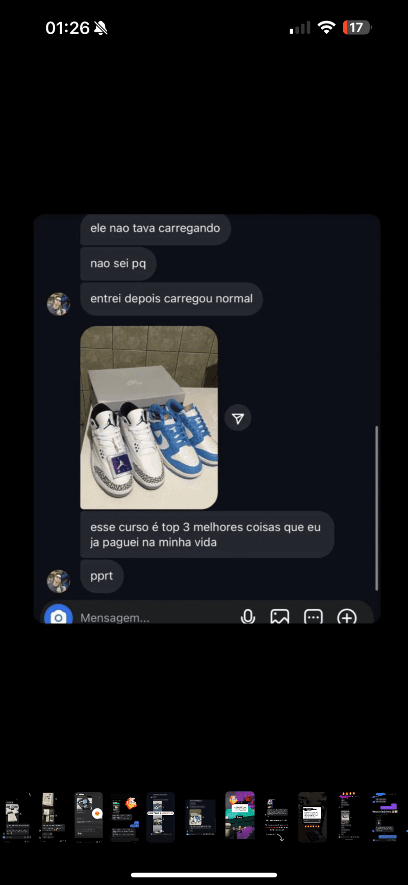 Depoimento de cliente